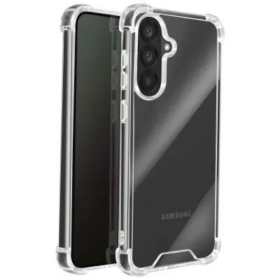 Ohišje za Samsung Galaxy A56 proti udarcem Prilagodljivi ojačani vogali, Prozorno