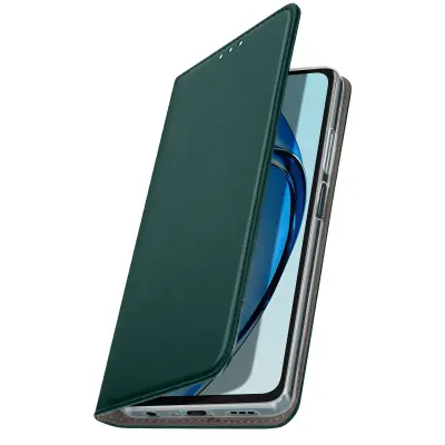 Ohišje za Oppo A60 Magnetni ovitek za kartico, Temno zelena
