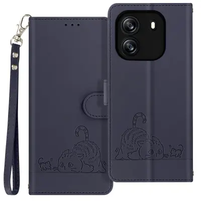 Torbica s preklopom za Blackview Wave 6C Večnamenski ventil, Modra noč