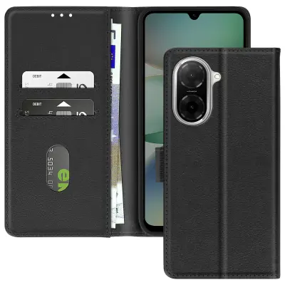 Ohišje za Xiaomi Redmi A5 Clamshell Wallet and Video Holder, Črna