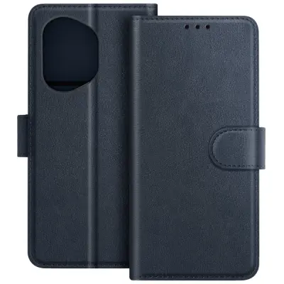 Denarnica s preklopom za Honor 400 v usnjenem slogu, Modra