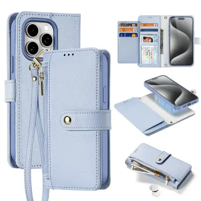 USNJENI OVITEK DUX DUCIS LAVA ZA IPHONE 15 ELEGANTNO MAGNETNO ZAPIRANJE