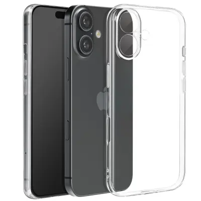 Ohišje za iPhone 16 Plus Camera Block Zaščiteno pred vlago, Prozorno