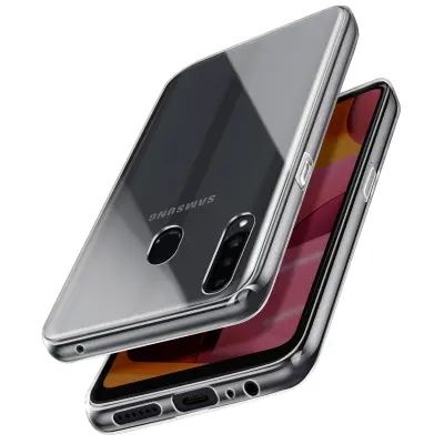 Ohišje za Samsung Galaxy A20s Silikon Soft Soft Lightweight Design, Prozorno