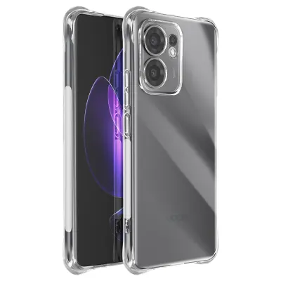 Ohišje za Oppo Reno 13 F in 13 FS Odporno na udarce Ojačani vogali, Prozorno