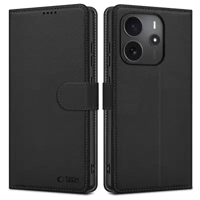 TECH-PROTECT DENARNICA ZA XIAOMI REDMI NOTE 14 4G LTE USNJENA OVITEK