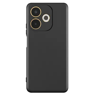 Ohišje za Oppo A5 Pro zaščita iz silikona s prijetnim dotikom, Črna