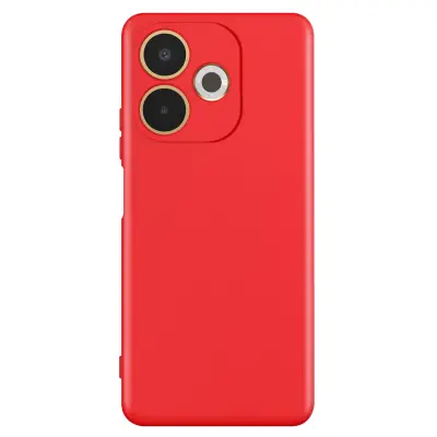 Ohišje za Oppo A5 Pro zaščita iz silikona s prijetnim dotikom, Rdeča