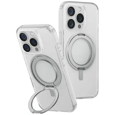 UNIKATNI OVITEK SWIVIX ZA IPHONE 16 PRO 360 VRTLJIVO STOJALO Z ZAŠČITO