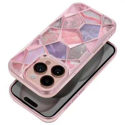 Udarno ohišje za iPhone 16 Pro Twinki Collection, Šampanjec roza