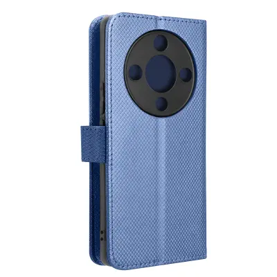Ovitek za Honor Magic 6 Lite 5G Wallet Flip Stand Video, Bledo modra