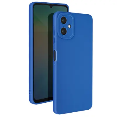 Ovitek za Samsung Galaxy A06 Silikonska podloga za blokiranje zaščitene kamere, Modra