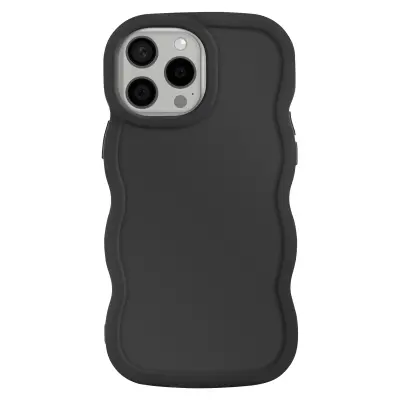 Ohišje Candy za iPhone 15 Pro proti udarcem, Črna