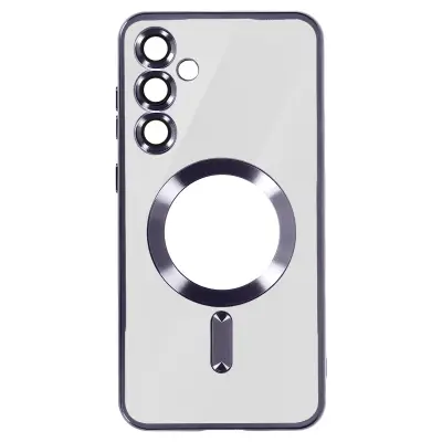 Magsafe ohišje za Samsung Galaxy S24 Plus Chrome, Vijolična