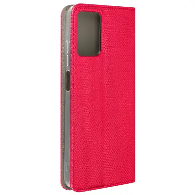 Torbica s preklopom za Motorola Moto G24 / G04 - Imetnik magnetne kartice, Rdeča
