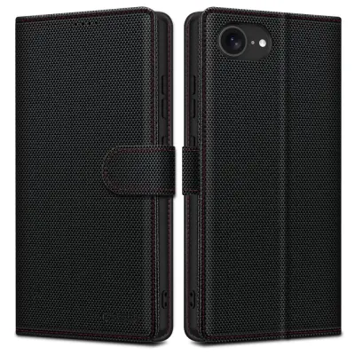 OVITEK TECH-PROTECT RS WALLET CASE ZA IPHONE 16E Z ENOSTAVNIM DOSTOPOM DO ZASLONA