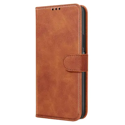 Etui za Honor X6b Zaščita proti udarcem z video podporo, Rjava