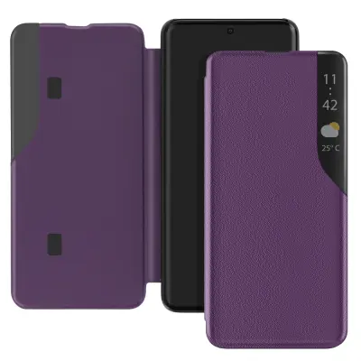 Ohišje za Xiaomi Redmi Note 14 Pro in 14 Pro Plus Clapet Video Support, Vijolična