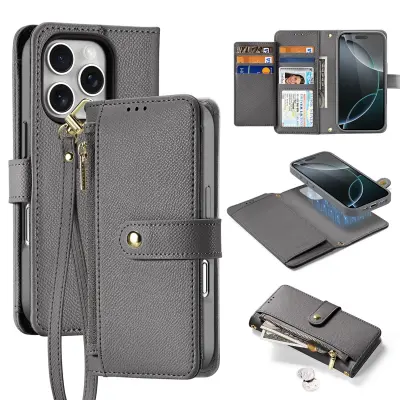 OVITEK DUX DUCIS LAVA ZA IPHONE 16 PRO Z LOČENO MAGNETNO DENARNICO