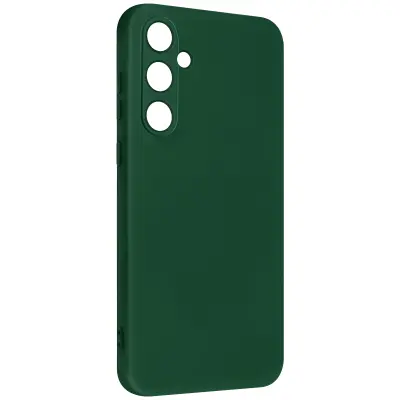 Ohišje za Samsung Galaxy A55 Serija poltrdnih pokrovov Soft Touch Fast Cover, Zelena