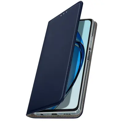 Ohišje za Oppo A60 Magnetni ovitek za kartico, Modra noč