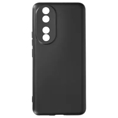 Ovitek za Honor 90 Soft Silicone Soft Touch Mat, Črna