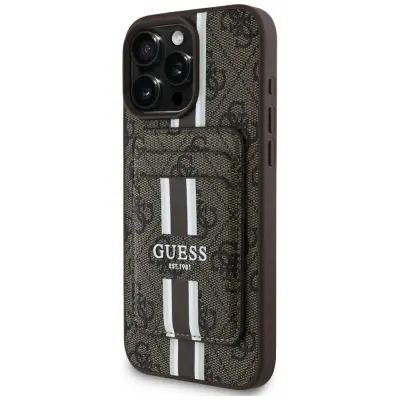 GUESS OVITEK STRIPES Z DENARNICO ZA IPHONE 16 PRO MAX ZA MAGSAFE