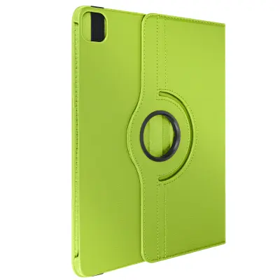 Torbica za iPad Pro 11 2024 360° vrtljivi podporni ventil, Limonasta zelena