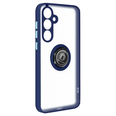 Ohišje za Samsung Galaxy A35 5G Podporni obroč Podpora, Modra noč