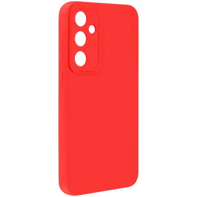 Ohišje za Samsung Galaxy A55 5G Oblikovanje pokrova kamere, Rdeča
