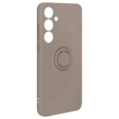 Ohišje s prstanom za Samsung Galaxy S24 Prilagodljiv s podpornim obročem, Bronasta