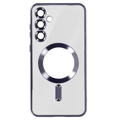 Magsafe ohišje za Samsung Galaxy S23 FE Chrome, Vijolična