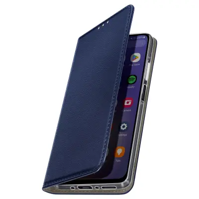 Ohišje za Samsung Galaxy A26 Clapet Magnetic Wallet Holder, Modra noč