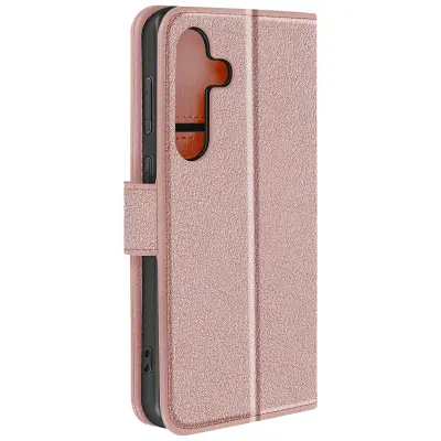 Etui za denarnico in stojalo za video Samsung Galaxy Rose Gold, Šampanjec roza