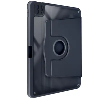 Torbica s preklopom za iPad Pro 13 2024 Podporni ventil v stanju pripravljenosti, Modra noč