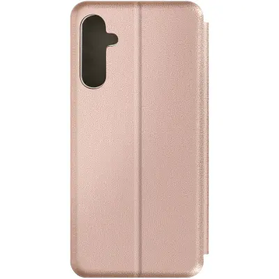 Ovitek za Samsung Galaxy M34 5G Flip Card Držalo za podporo Video, Šampanjec roza