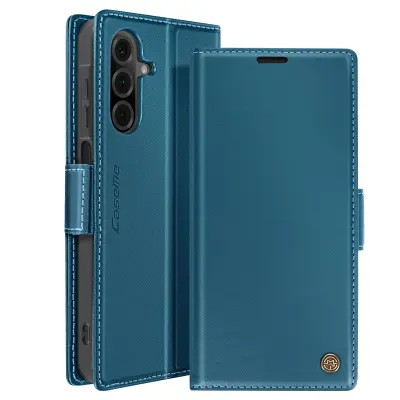 Ohišje za denarnico Samsung Galaxy A26 Anti-RFID, Modra