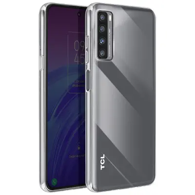 Ohišje za TCL 20L in TCL 20L Plus Silikonsko mehko tanko in lahkotno ohišje, Prozorno