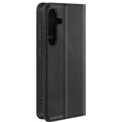 Torbica za Samsung Galaxy S24 Portfelj podpore za videoposnetke, Črna