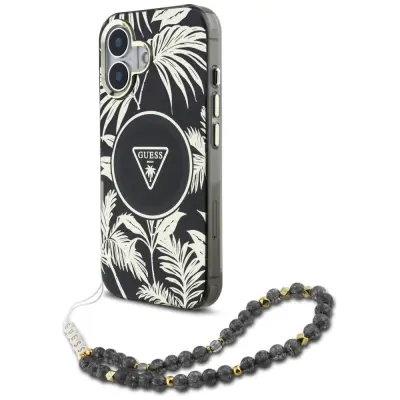 GUESS OVITEK MAGNETNI ZA IPHONE MAGSAFE 16 PALM TRIANGLE PEARL