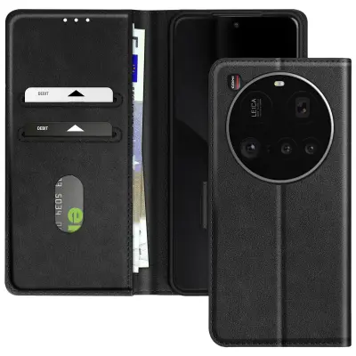 Ohišje za Xiaomi 15 Ultra Clap Portfelj and Video Holder, Črna