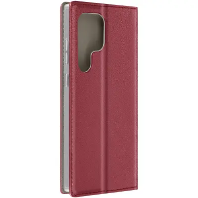 Torbica za Samsung Galaxy S24 Ultra Imetnik kartice Flap Support, Bordeaux