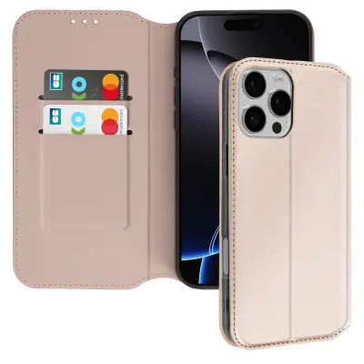 Ohišje za iPhone 16 Pro Max Clapet Card in Video Holder, Zlata