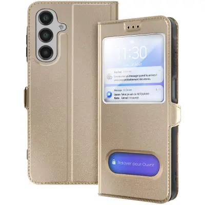 Ohišje za Samsung Galaxy A16 Podpora funkciji okna Video, Zlata
