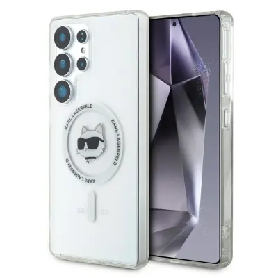 KARL LAGERFELD OVITEK CHOUPETTE Z GUMBOM ZA SAMSUNG GALAXY S25 ULTRA