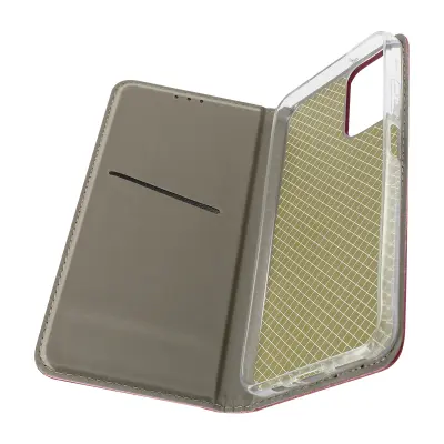 Torbica za Motorola Moto G34 5G Imetnik kartice Flap Support, Bordeaux