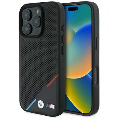 TRDA ETUI BMW ZA IPHONE 16 PRO 6.3 Z PERFORIRANO POVRŠINO