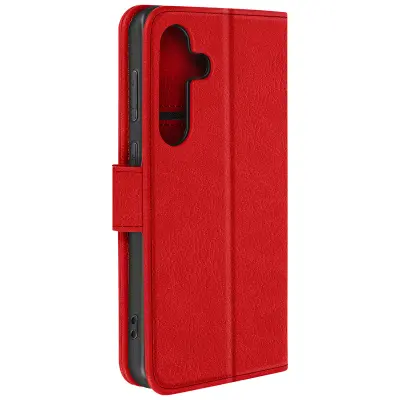 Etui za denarnico Samsung Galaxy Red in video držalo, Rdeča