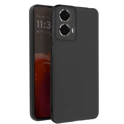 Ovitek za Motorola Moto G85 Silikon Soft Mate, Črna