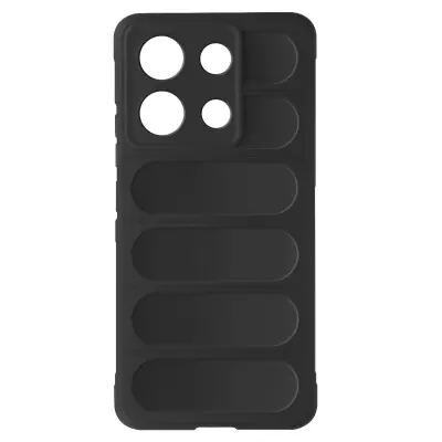 Ohišje za Xiaomi Redmi Note 13 4G Zaščita proti zdrsu, Črna